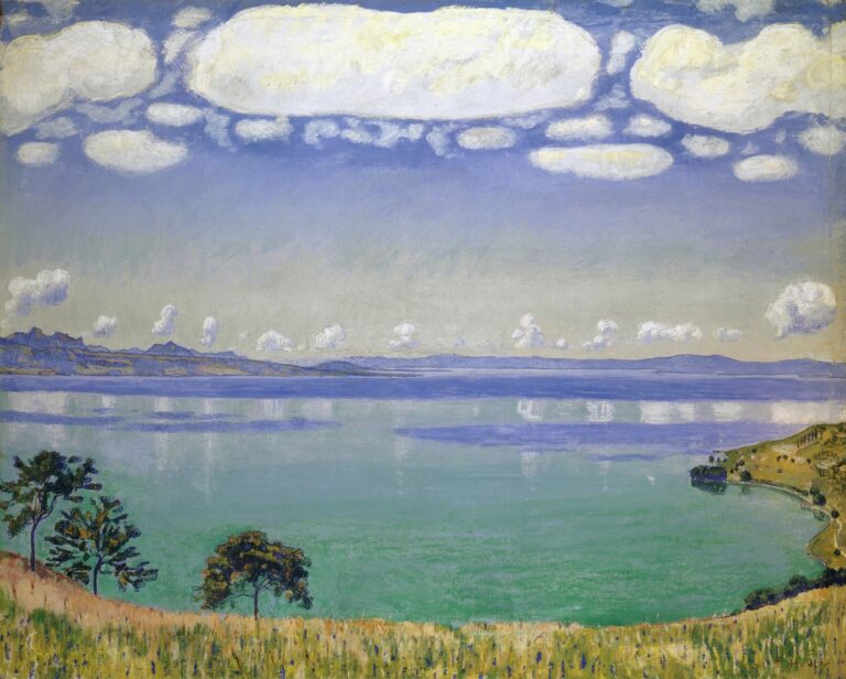 Ferdinand Hodler (1853–1918); Der Genfersee von Chexbres aus; 1905