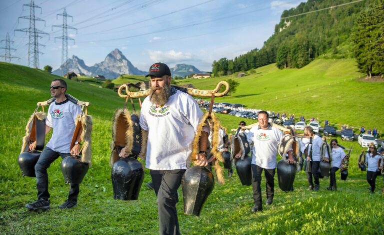 Treicheln am Morgarten