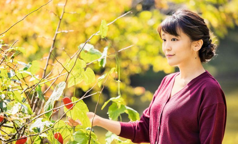 Japan's Princess Mako, the eldest daughter of Crown Prince Akishino and Crown Princess Kiko, strolls at the garden in Tokyo