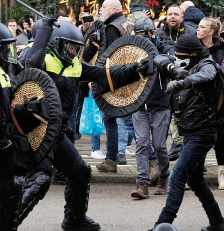 Spaziergang als Protest