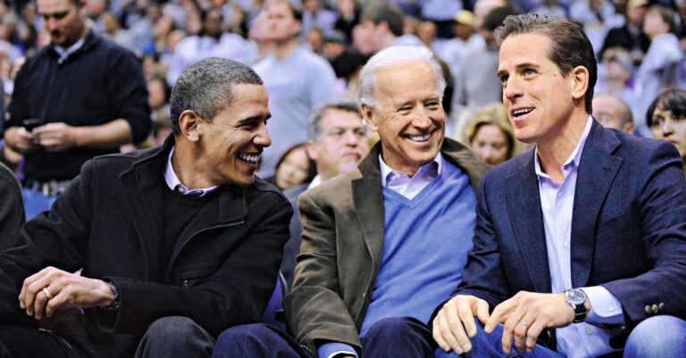 Barack Obama, Joe Biden, Hunter Biden