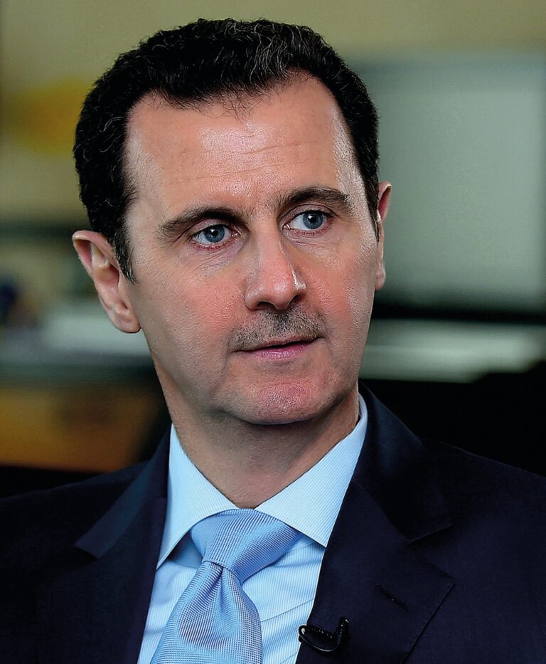 Bashar al-Assad in interview