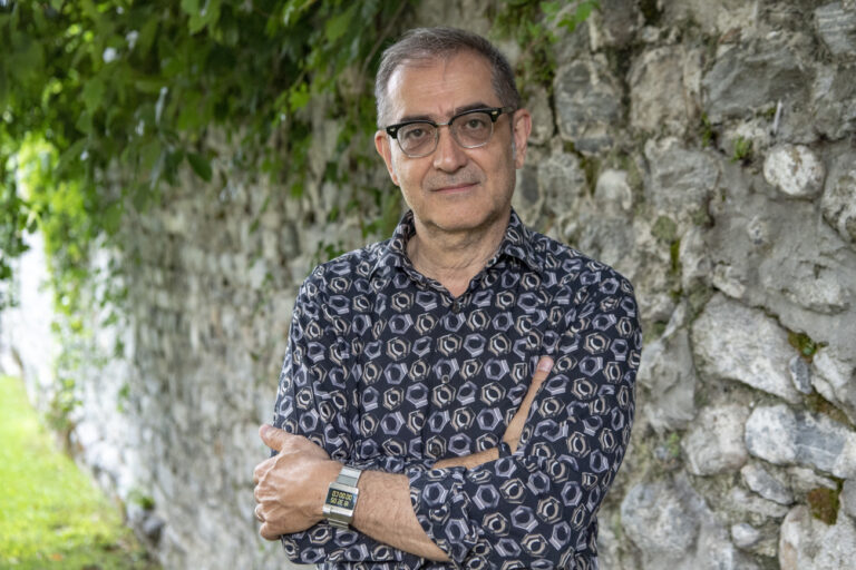 Film Director Samir from Switzerland poses during a photocall for the film 