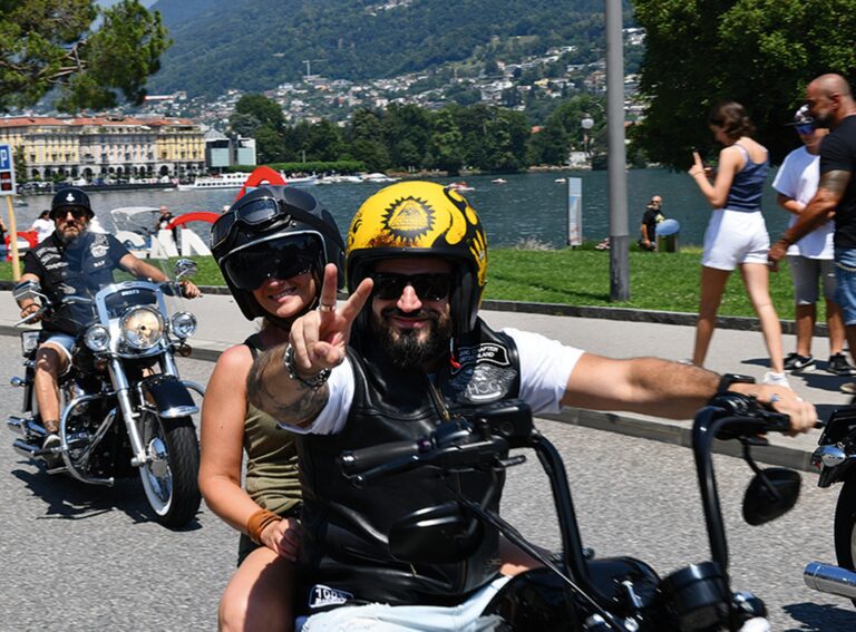 Harley-Volksfest in Lugano