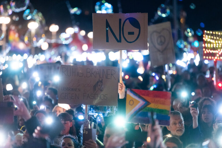 Demos gegen Deutschland: Nicht die AfD, sondern ein linker Mob bedroht die Bundesrepublik