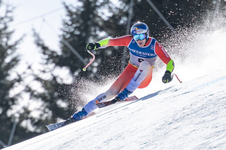 Eine Fahrt wie ein Gemälde: Marco Odermatt perfektioniert das Skifahren – und rast zur Goldmedaille