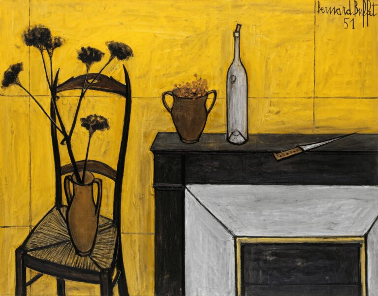 Bernard Buffet; La cheminée; 1951