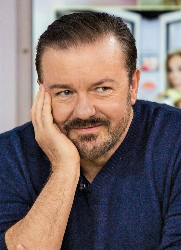 Ricky Gervais gibt einen shit (auf alles)