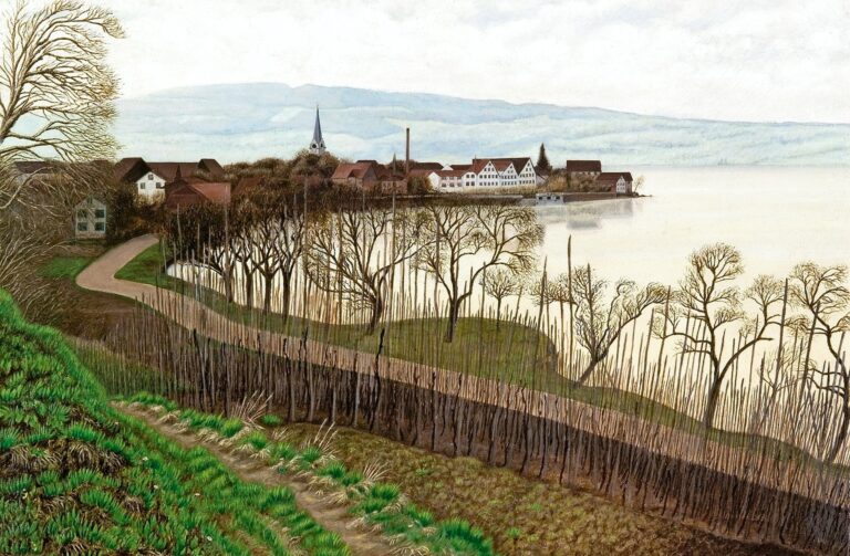 Bild: Adolf Dietrich, Vorfrühling bei Berlingen, 1922, Kunstmuseum Thurgau