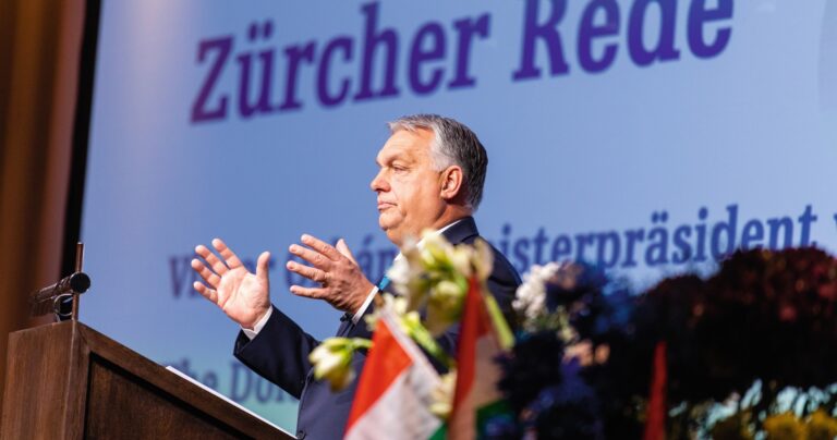 «Europa hat seine Fähigkeit zur Selbstbestimmung verloren»: Die Weltwoche hat Viktor Orbán anlässlich ihres 90. Geburtstags in die Schweiz eingeladen. Im «Dolder Grand» hielt Ungarns Ministerpräsident seine grosse «Zürcher Rede». Wir drucken die eindringliche Ansprache zur Lage Europas in deutscher Übersetzung