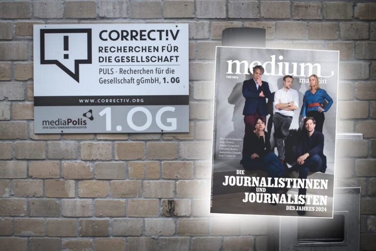 Correctiv-Team zu «Journalisten des Jahres» gekürt: Dass eine Lügen-Geschichte in Deutschland Preise am Laufmeter einbringt, gibt zu denken