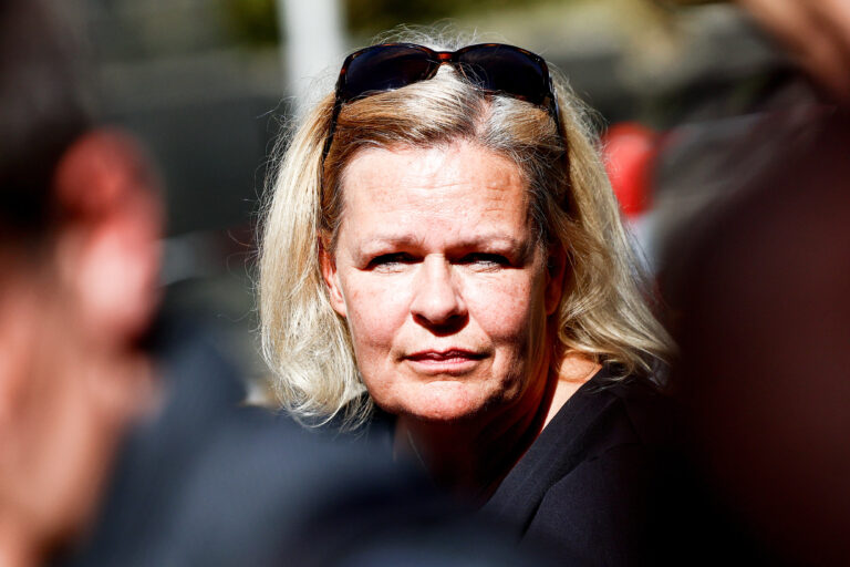 Nancy Faeser, die Antifa-Ministerin